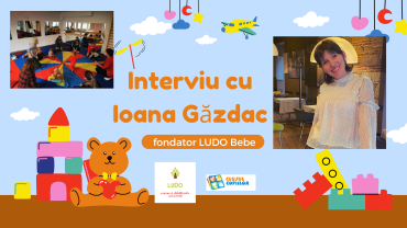 Cu Ioana Găzdac despre atelierele LUDO BEBE pentru MAME