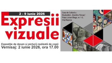 „Expresii vizuale” – expoziție de artă realizată de copii