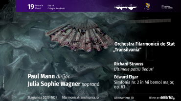 Concert vocal-simfonic – dirijor Paul Mann, solistă soprana Julia Sophie Wagner