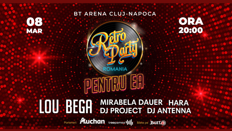 retro party pentru ea